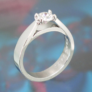 Ring Blue River Diamond Engagement Ring
